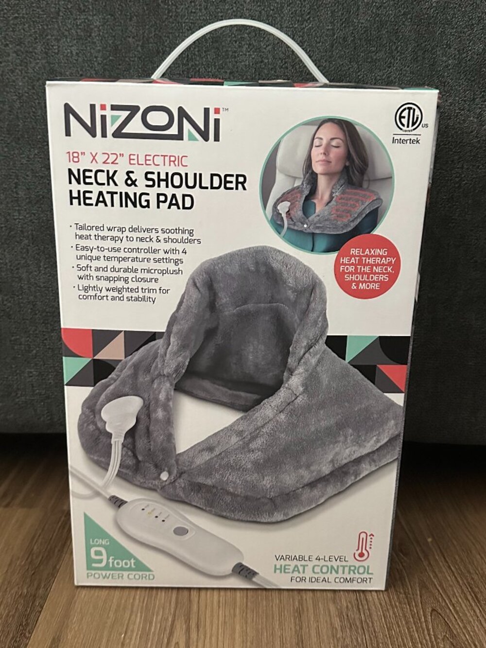Nizoni 18" x 22" Electric Neck & Shoulder Heating Pad